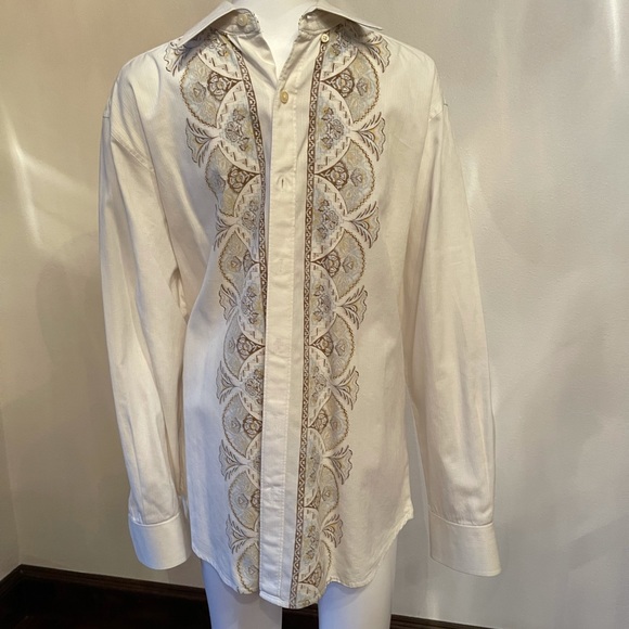 👜Men’s Tommy Bahama Bohemian Long Sleeve Shirt - Picture 2 of 7